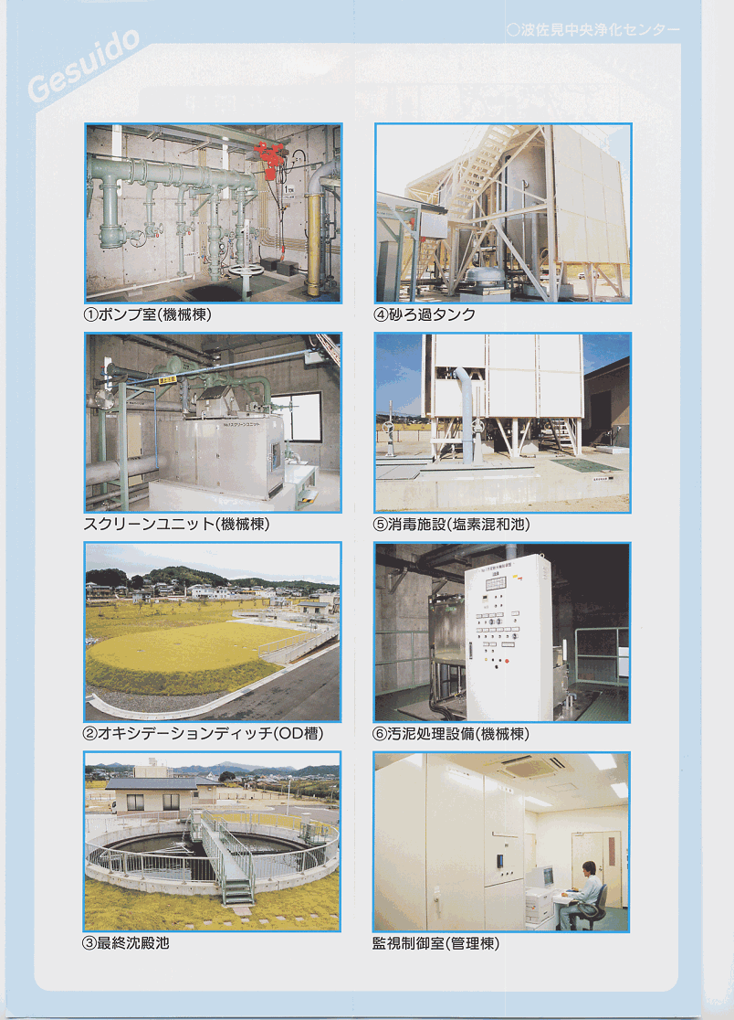 波佐見中央浄化センターの設備の写真