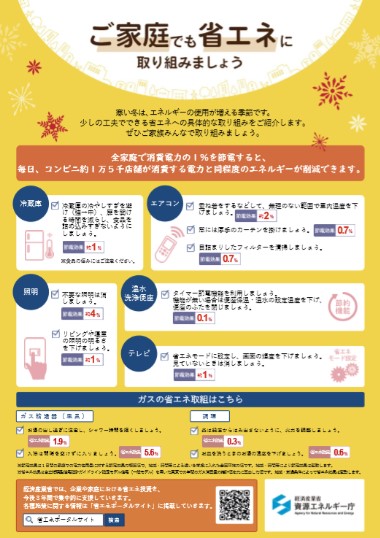 家庭用リーフレット画像
