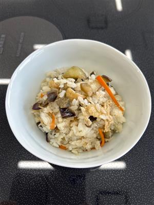 なすび飯完成