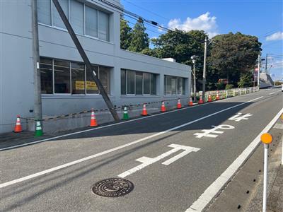 花壇（撤去後）