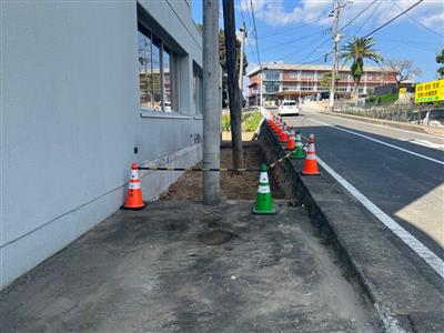 花壇（撤去後2）