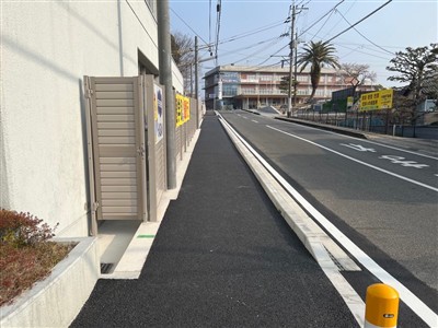 鹿山飛瀬線（起点側2）完成