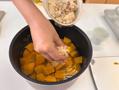 くじらを入れる