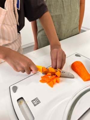 人参はいちょう切り