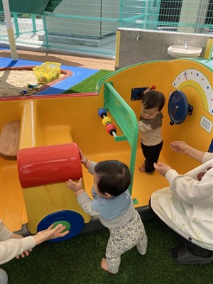 バンビの丘できしゃぽっぽ