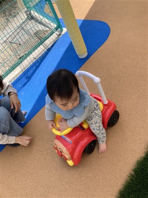 アンパンマン号に乗って