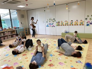 お尻上げ