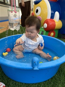 水遊び