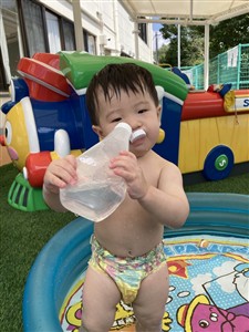 水遊び
