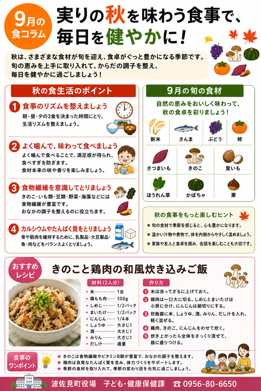 食コラム9月