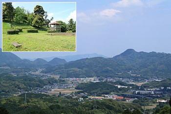 神六山公園から見た風景の写真
